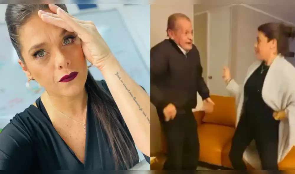 Giovanna Valcárcel contó que su padre sufrió cáncer y un derrame cerebral. Foto: composición LR/Giovanna Valcárcel/Instagram Giovanna Valcárcel contó que su padre sufrió cáncer y un derrame cerebral. Foto: composición LR/Giovanna Valcárcel/Instagram