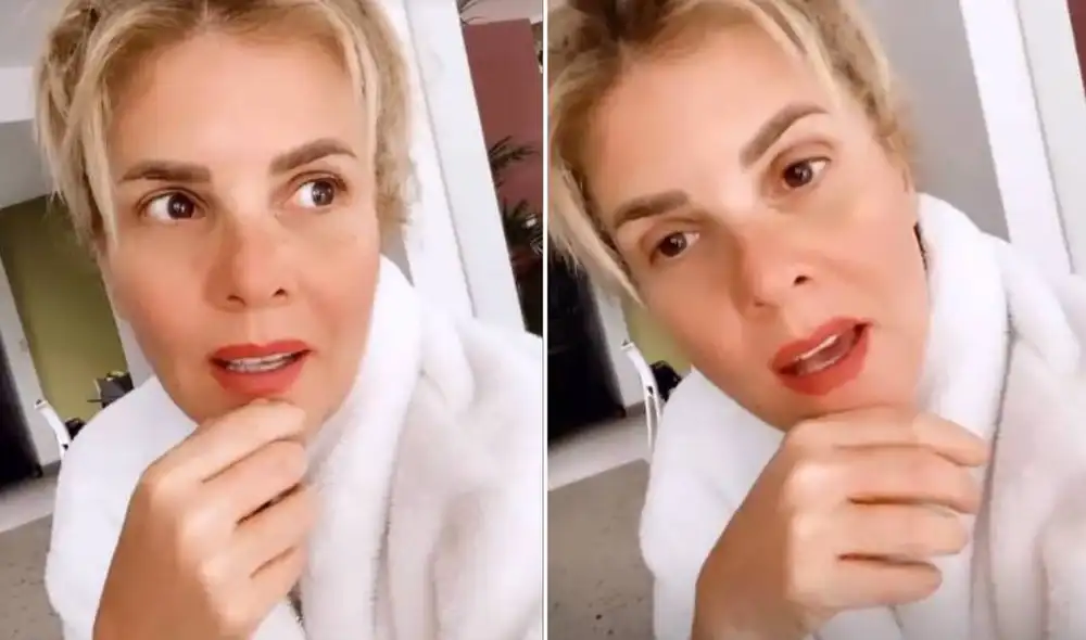 Johanna San Miguel expresó su sentir desde su cuenta de Instagram. Foto: composición/ Instagram