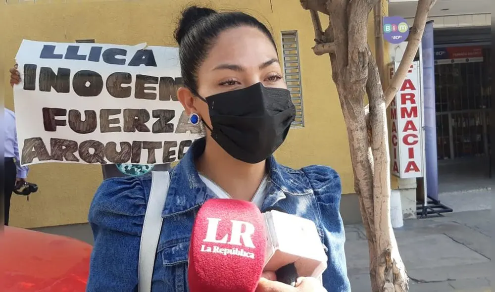 Jenniffer Neira acudió a sede de la Policía Anticorrupción. Foto: URPI/Alexis Choque Jenniffer Neira acudió a sede de la Policía Anticorrupción. Foto: URPI/Alexis Choque