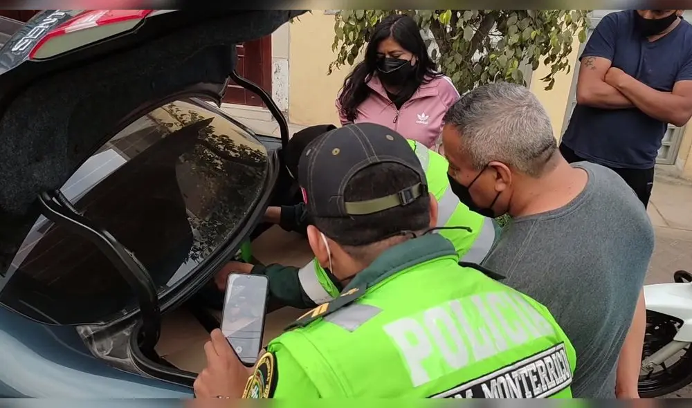 El hecho ocurrió en la cuadra 2 de la calle Los Rosales, en la urbanización San Ignacio. Foto: Municipalidad de Surco