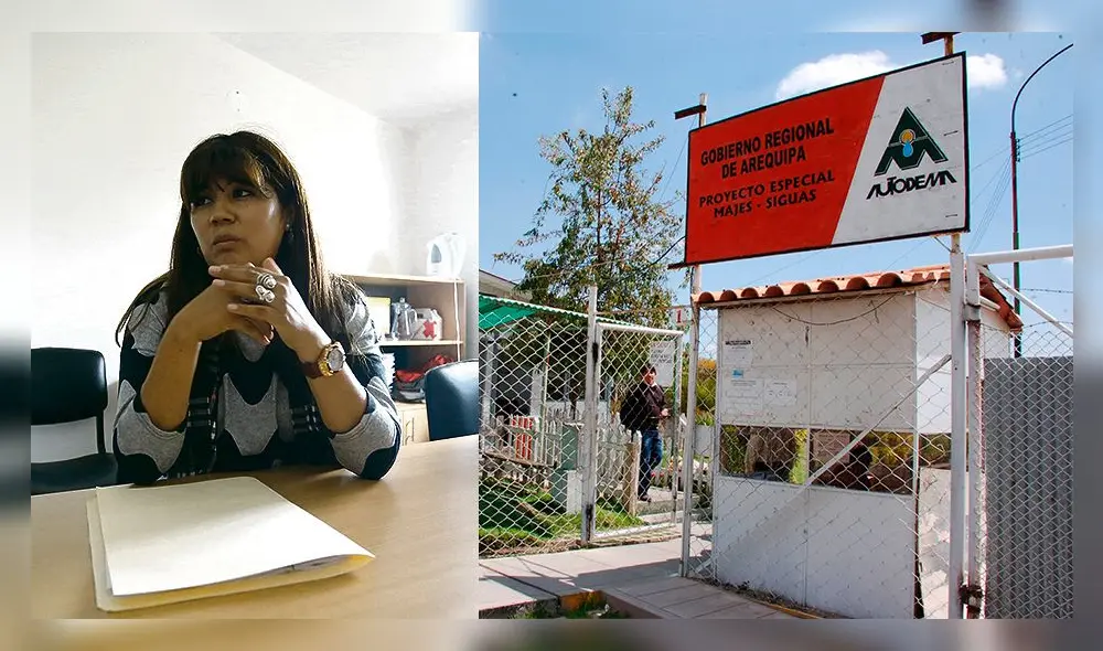 Se defiende. Consejera Gutiérrez dice que no recibió terrenos en Pedregal. Trabajadores identifican a uno de los operadores. Foto: La República Se defiende. Consejera Gutiérrez dice que no recibió terrenos en Pedregal. Trabajadores identifican a uno de los operadores. Foto: La República