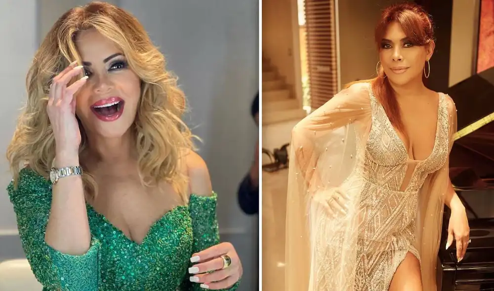 Magaly Medina recordó las épocas en que Gisela Valcárcel conducía Aló, Gisela. Foto: composición Instagram