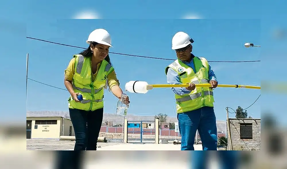 EPS Moquegua trata agua. Foto: difusión