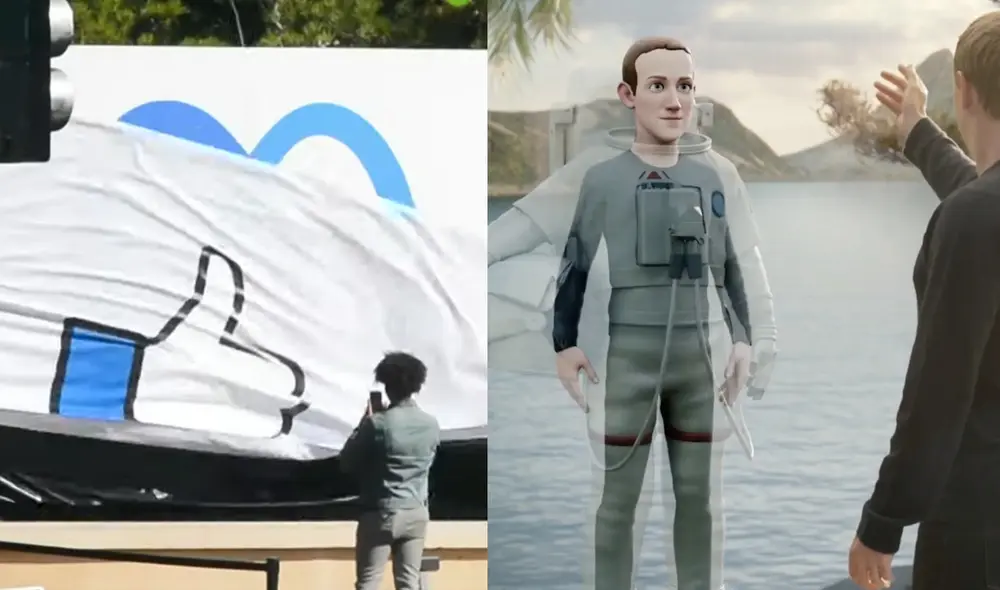 El cambio de Facebook a Meta no afectará el nombre de sus principales apps. Foto: captura de YouTube