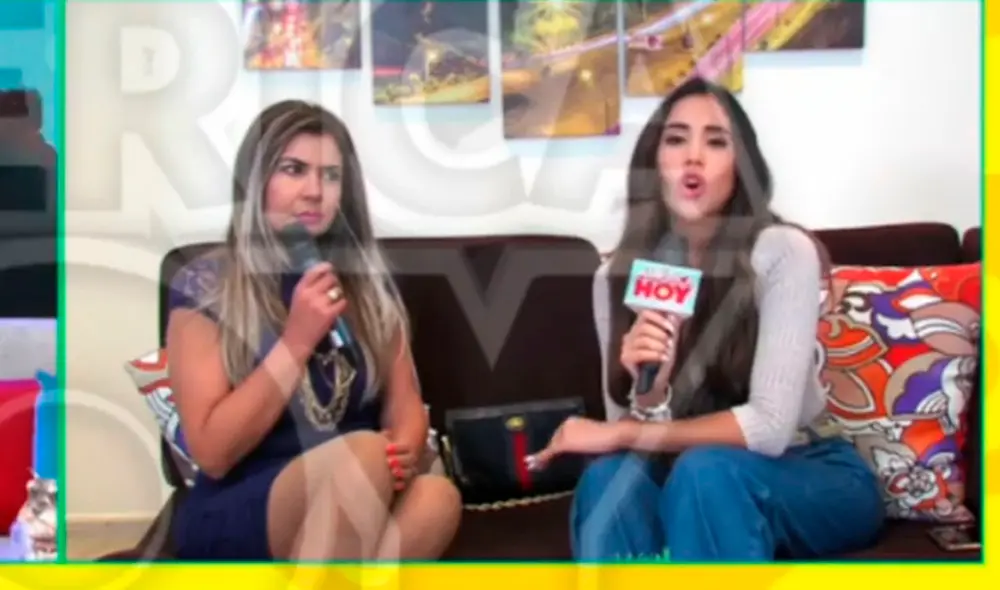 Melissa Paredes habló sobre Rodrigo ‘Gato’ Cuba y la denuncia en su contra. Foto: captura América TV