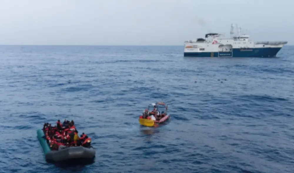 Según cifras del ministerio del Interior de Italia, las llegadas se han duplicado este año con respecto al 2020. Foto: Referencial /EFE