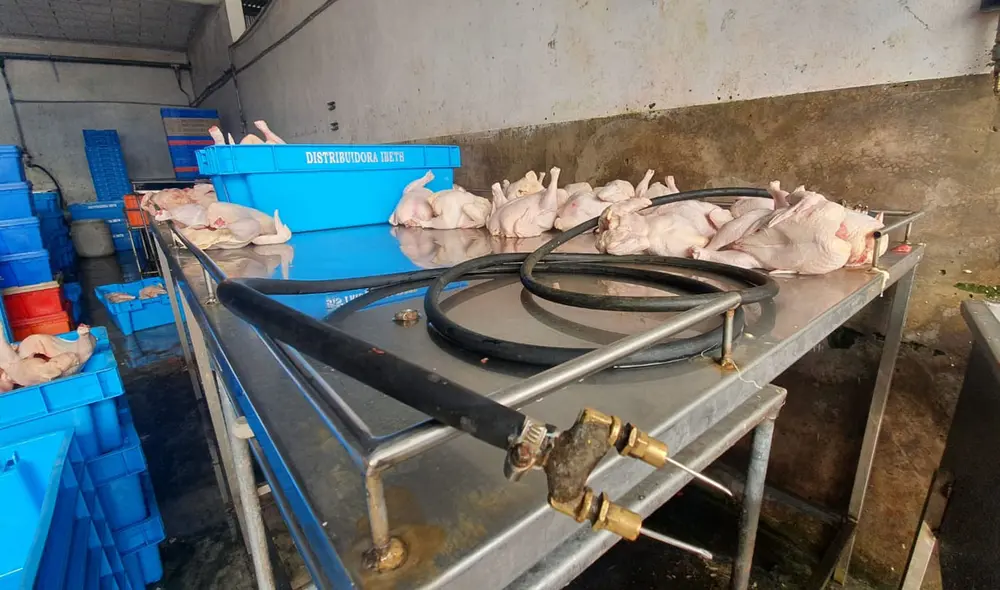 PNP allanó el lugar en horas de la mañana. Foto: María Ponce / URPI-LR PNP allanó el lugar en horas de la mañana. Foto: María Ponce / URPI-LR