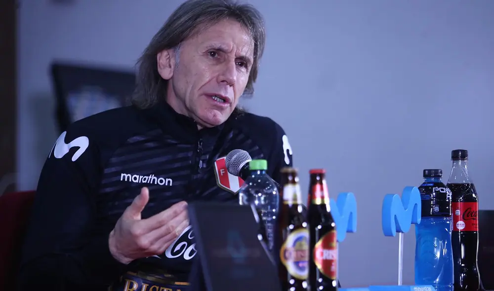 Ricardo Gareca pidió a los hinchas que sigan apoyando al equipo. Foto: Selección peruana