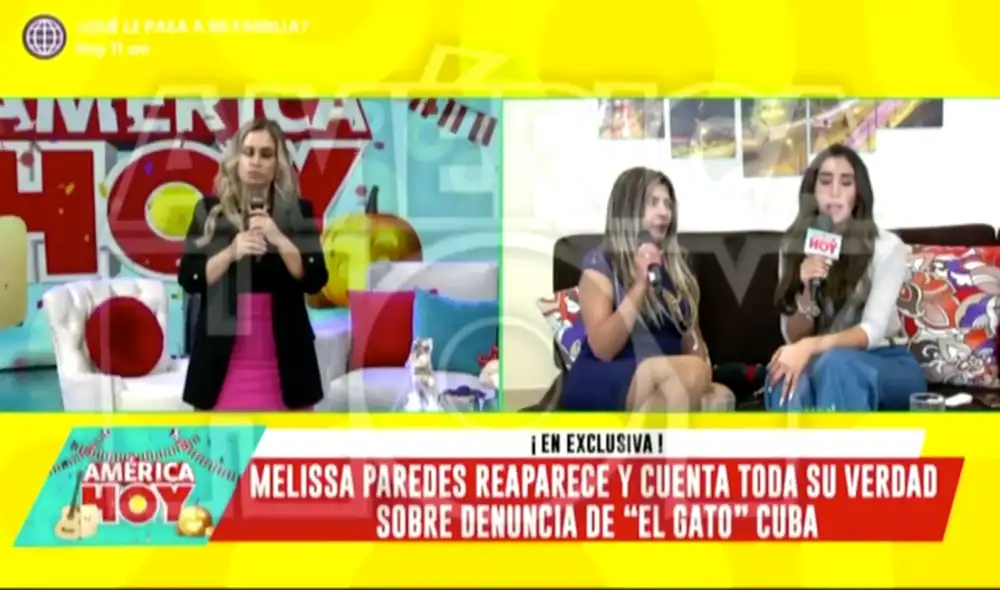 Melissa Paredes acusa a su esposo, Rodrigo Cuba, de solo importarle lo material y que no acepta que su relación ya acabó. Foto: América hoy captura. Melissa Paredes acusa a su esposo, Rodrigo Cuba, de solo importarle lo material y que no acepta que su relación ya acabó. Foto: América hoy captura.