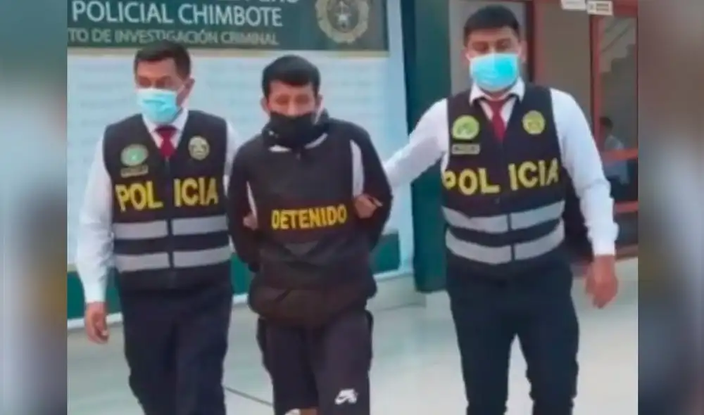Torres Sánchez fue intervenido en el interior de un hostal en Chimbote. Foto: captura de video/Noticias Digital Áncash Torres Sánchez fue intervenido en el interior de un hostal en Chimbote. Foto: captura de video/Noticias Digital Áncash