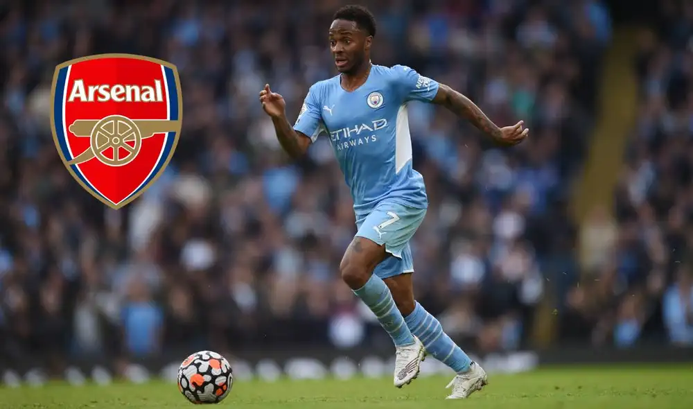 Sterling suma 667 minutos en la presente temporada en el Manchester City. Foto: AFP Sterling suma 667 minutos en la presente temporada en el Manchester City. Foto: AFP