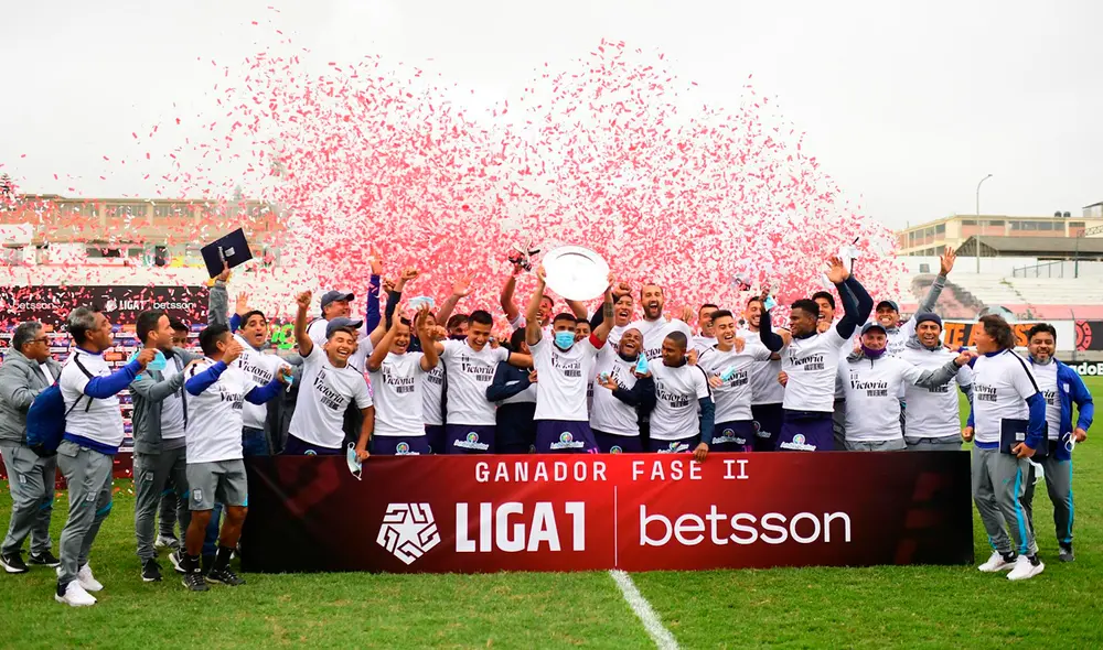 Alianza Lima terminó primero en la Fase 2 con solamente una derrota. Foto: Twitter Liga 1