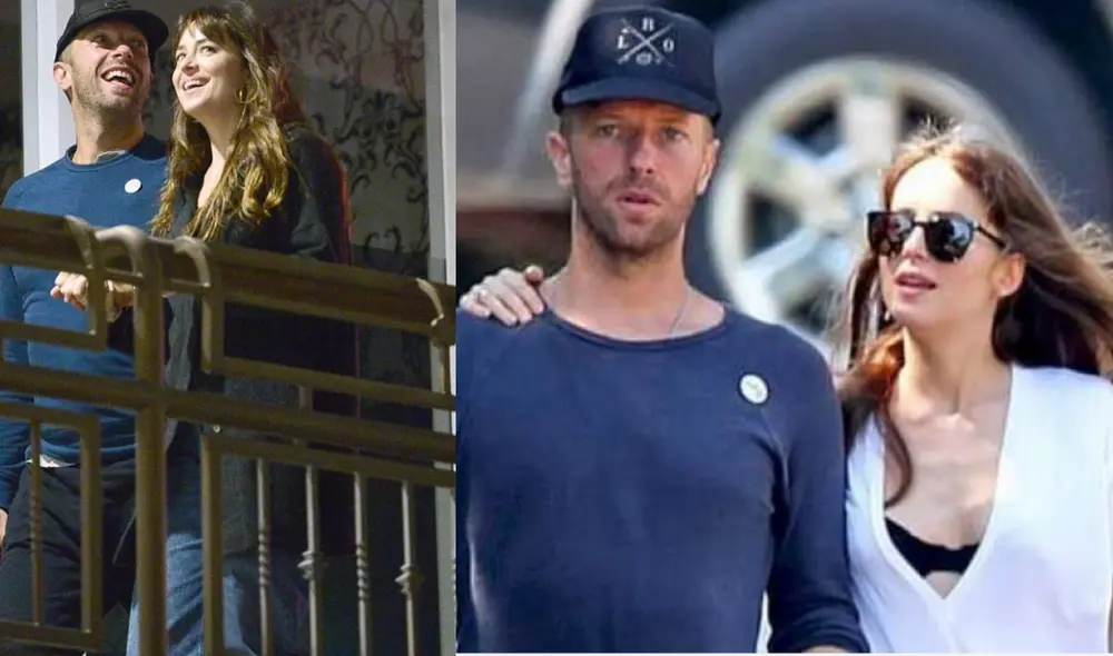 Más de cuatro años juntos. Chris Martin habría terminado con la actriz Dakota Johnson por mensaje de texto. Foto: Dako and Chris/Instagram.