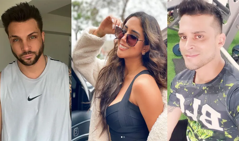 Nicola Porcella y Christian Domínguez son duramente criticados por opinar sobre la situación de Melissa Paredes y Rodrigo Cuba. Foto: composición captura Instagram Nicola Porcella/ Instagram Melissa Paredes/ Instagram Christian Dominguez.
