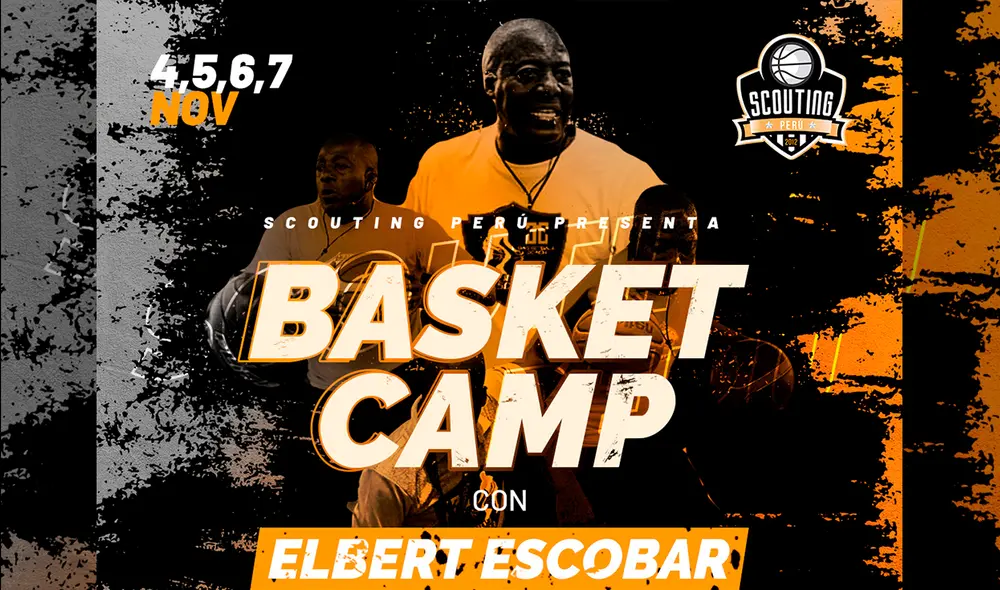 Basket Camp contará con la presencia del entrenador Elbert Escobar. Foto: Scouting Perú