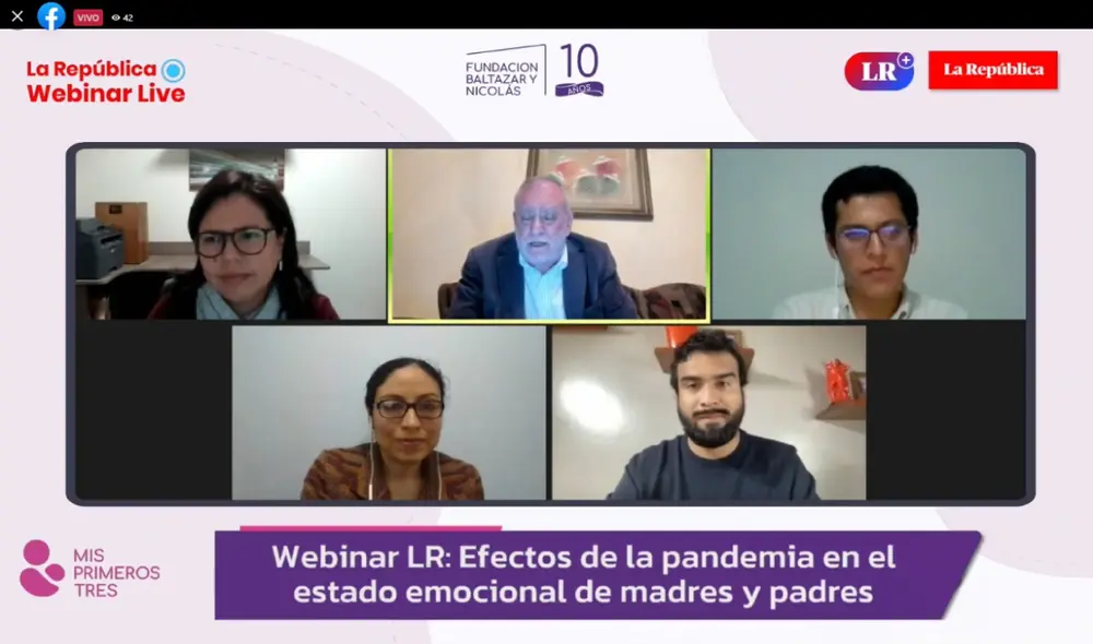 El evento se desarrolló de manera virtual. Foto: difusión