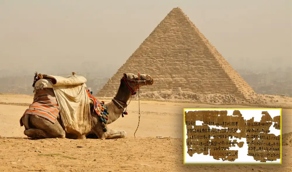 Varios fragmentos de un papiro egipcio aún se encuentran sin traducir. Se trata de un libro con saberes milenarios de medicina incipiente. Foto: National Geographic/Universidad de Copenhague