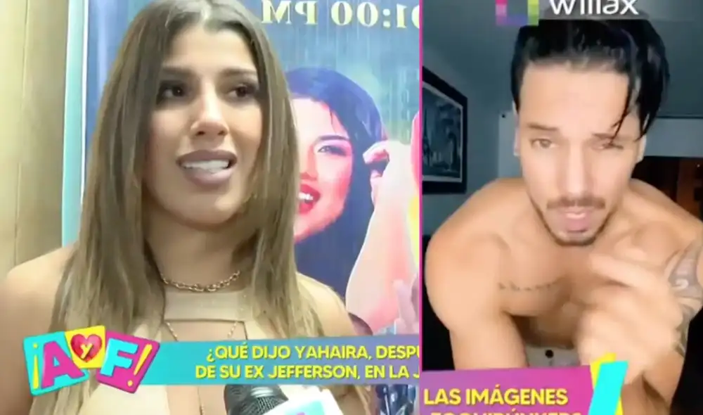 La cantante fue consultada sobre la vida personal de Anthony Aranda, pero decidió no abordar el tema. Foto: captura / Willax TV