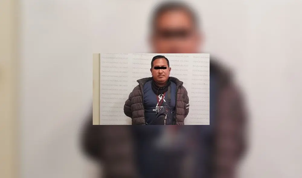 El detenido no tenía licencia para portar arma de fuego. Foto: PNP