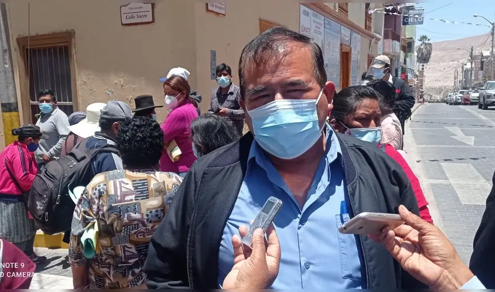 Félix Morales Mamani recibió el apoyo de los ciudadanos. Foto: La República Félix Morales Mamani recibió el apoyo de los ciudadanos. Foto: La República