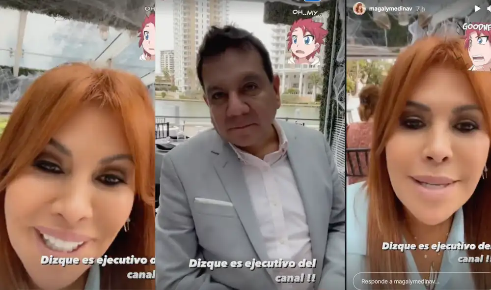 Magaly Medina se reencontró con su exproductor Ney Guerrero. Foto: Magaly Medina/Instagram Magaly Medina se reencontró con su exproductor Ney Guerrero. Foto: Magaly Medina/Instagram