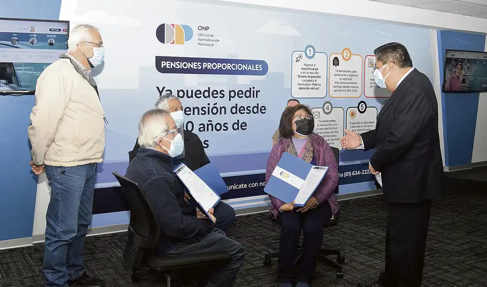 ONP. Afiliados al Sistema Nacional de Pensiones. Foto: difusión