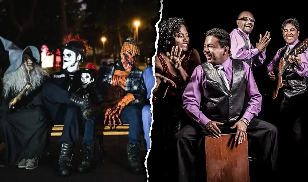 Conoce en esta nota qué está prohibido y cómo puedes festejar Halloween y el Día de la Canción Criolla. Foto: composición LR / Jazmin Ceras Conoce en esta nota qué está prohibido y cómo puedes festejar Halloween y el Día de la Canción Criolla. Foto: composición LR / Jazmin Ceras