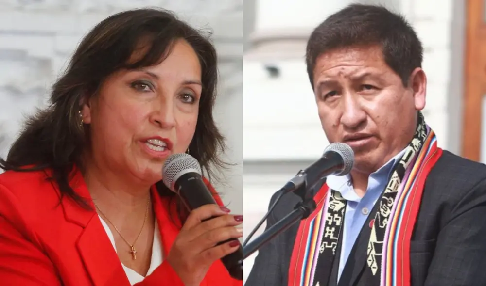 "Ahora está haciendo grupo con algunos de la bancada de Perú Libre y no querer dar el voto de confianza", acotó Boluarte. Foto: composición/La República "Ahora está haciendo grupo con algunos de la bancada de Perú Libre y no querer dar el voto de confianza", acotó Boluarte. Foto: composición/La República