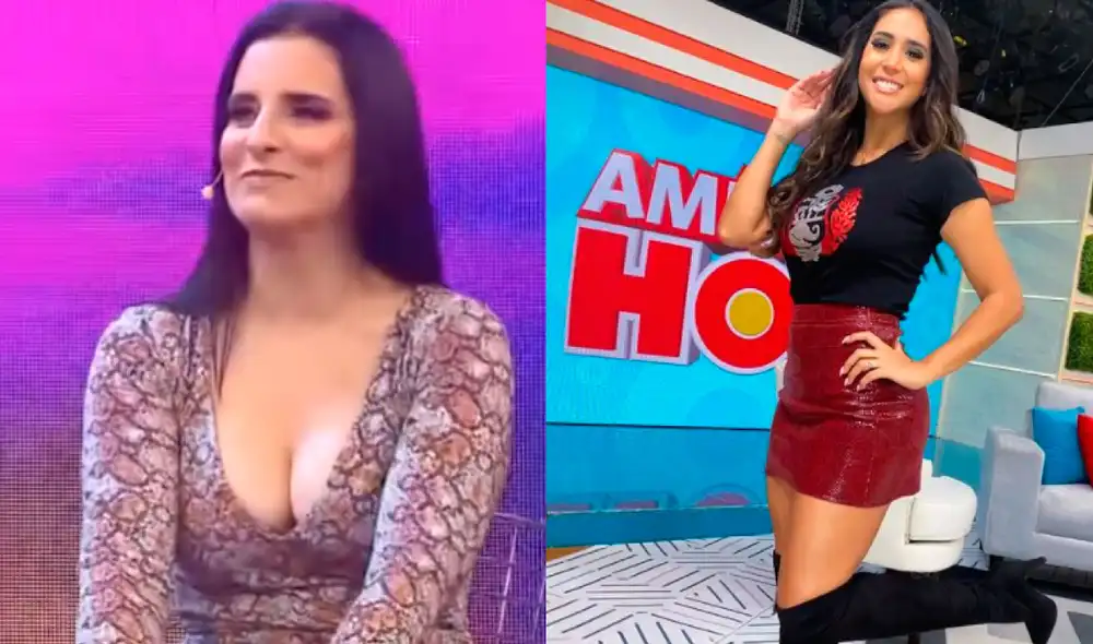 Laura Borlini cree que Rodrigo Cuba sigue muy enamorado de Melissa Paredes, pero es ella la que no quiere saber nada del futbolista. Foto: composición Melissa Paredes/Instagram, captura ATV.