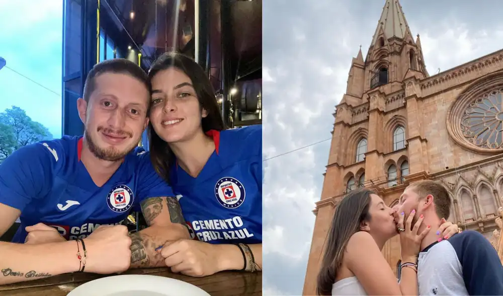 Al actor Octavio Ocaña le encantaba demostrar el amor que le tenía por su novia Nerea Gómez y por su equipo de fútbol favorito. Foto: Octavio Ocaña/Instagram.