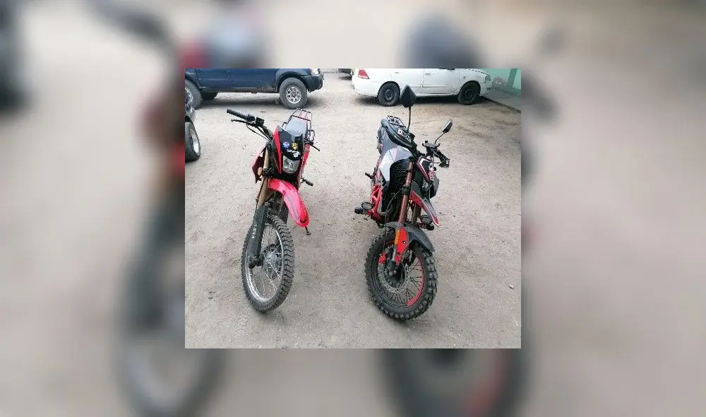 Fue recuperada motocicleta robada. Foto: PNP