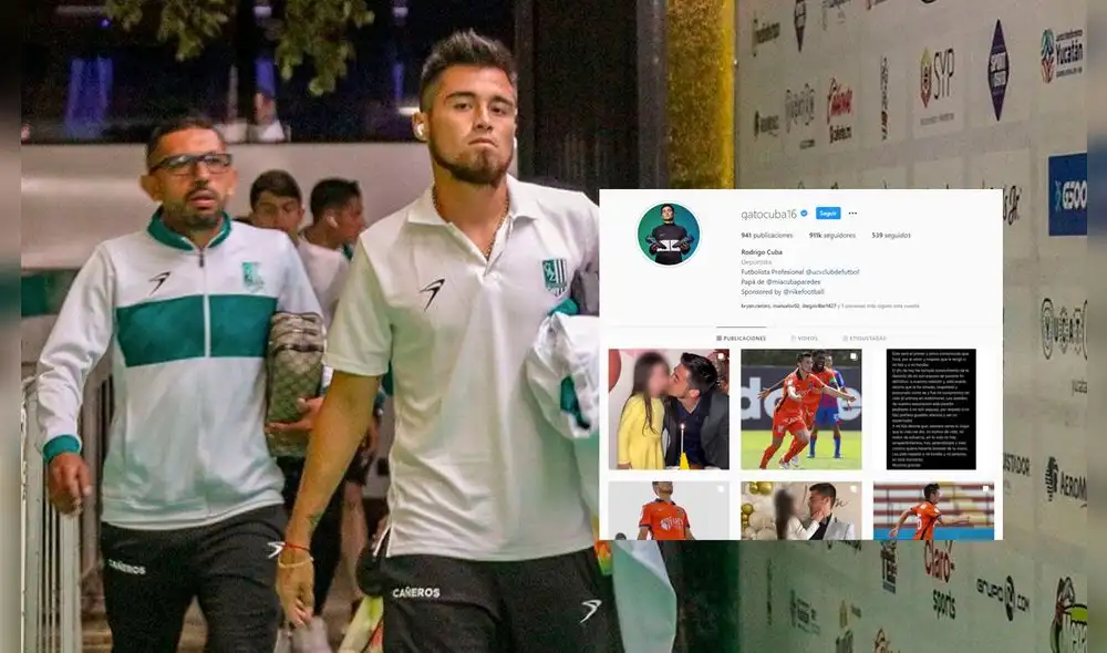 Rodrigo Cuba expuso los mensajes de las conversaciones que tuvo con Melissa Paredes. Foto: Instagram