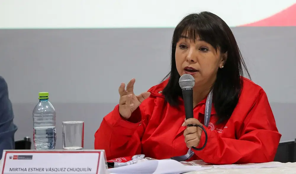 Mirtha Vásquez, titular de la Presidencia del Consejo de Ministros. Foto: PCM Mirtha Vásquez, titular de la Presidencia del Consejo de Ministros. Foto: PCM