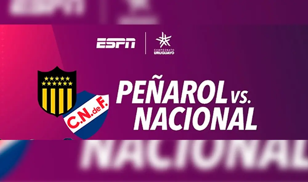 Aurinegros y Tricolores se enfrentarán por el torneo uruguayo. Foto: ESPN Aurinegros y Tricolores se enfrentarán por el torneo uruguayo. Foto: ESPN