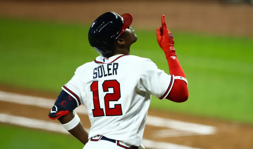 Atlanta Braves derrotó 3-2 a Houston Astros. Foto: MLB Atlanta Braves derrotó 3-2 a Houston Astros. Foto: MLB