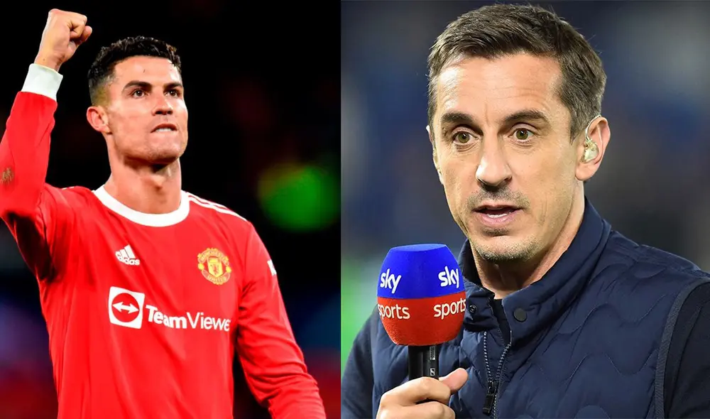 Neville detalló que los 'Diablos Rojos' se demoraron en reaccionar. Fuente: Composición EFE/AFP Neville detalló que los 'Diablos Rojos' se demoraron en reaccionar. Fuente: Composición EFE/AFP