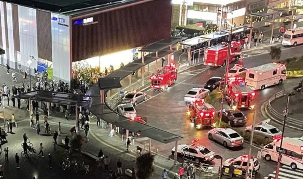 Hombre vestido del Joker fue autor de un ataque en tren de Japón. Foto: EFE Hombre vestido del Joker fue autor de un ataque en tren de Japón. Foto: EFE