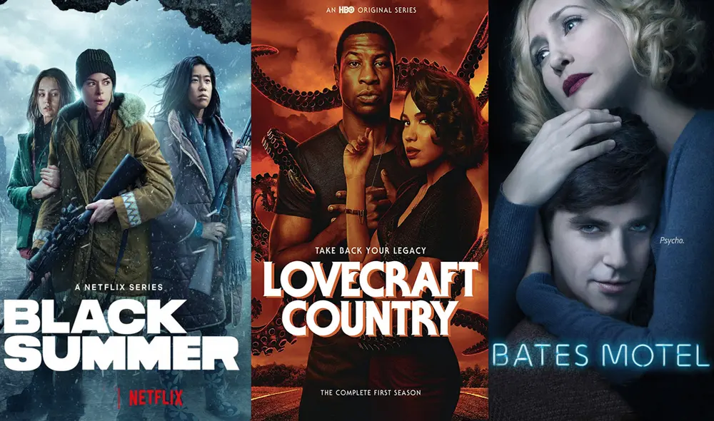 Las series de terror más representativas de la plataforma de streaming. Foto: composición/La República