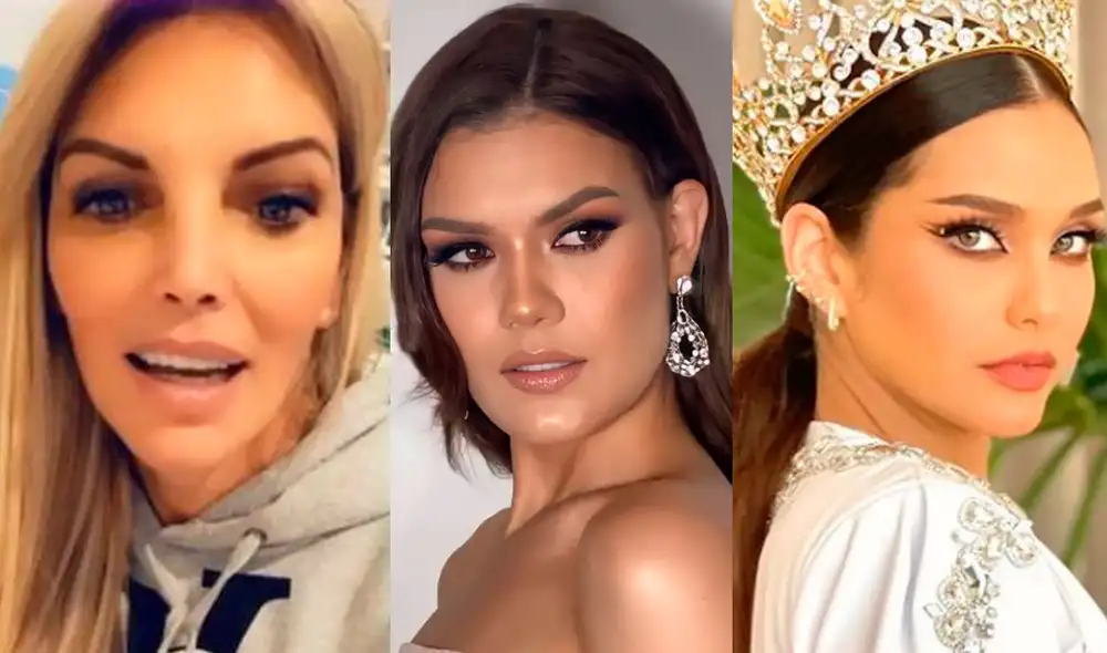 Jessica Newton confirmó que Janick Maceta no acompañaría a Yely Rivera al Miss Universo. Foto: captura Miss Perú / Instagram