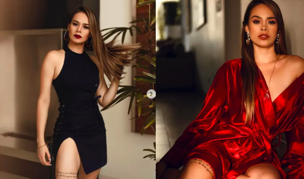 La exsuboficial reveló que quiere quedarse a estudiar y encontrar el amor en España. Foto: composición/Jossmery Toledo/Instagram