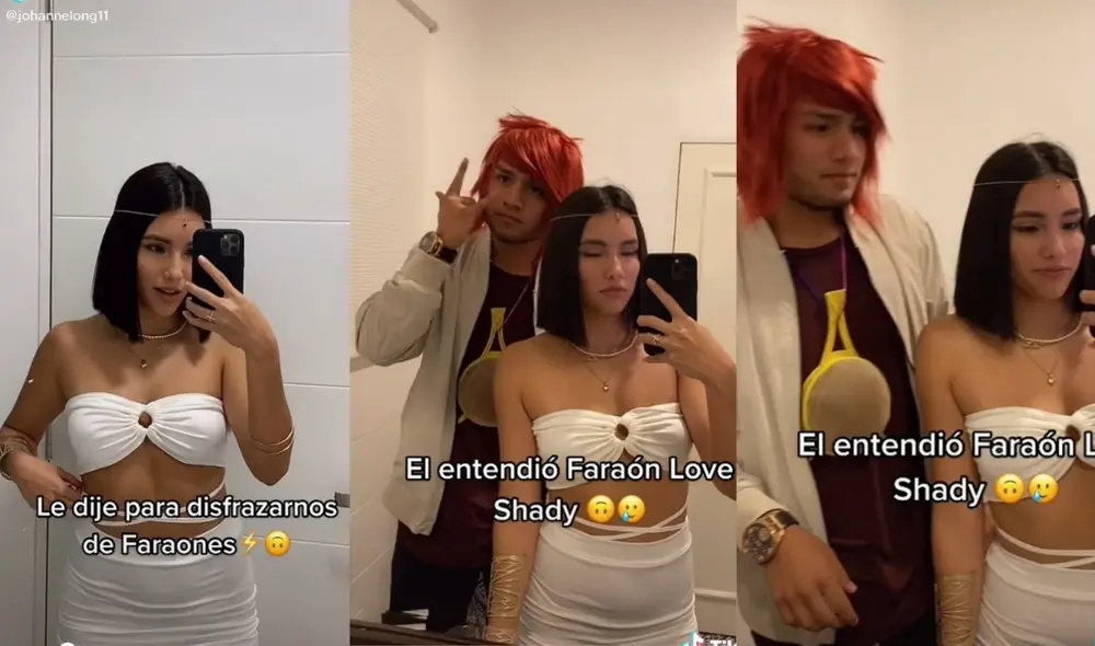 El joven usuarios precisaron que la joven no indicó si era Faraón de Egipto o Perú. Foto: captura de TikTok El joven usuarios precisaron que la joven no indicó si era Faraón de Egipto o Perú. Foto: captura de TikTok