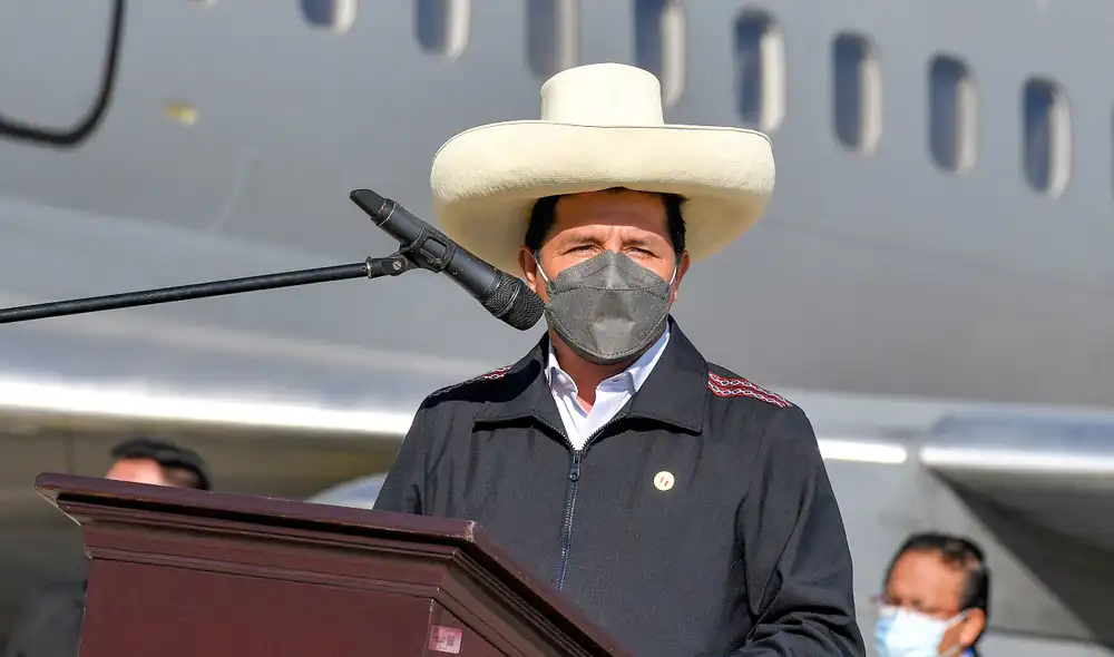 Pedro Castillo ocupa el cargo de presidente desde hace poco más de tres meses. Foto: Presidencia