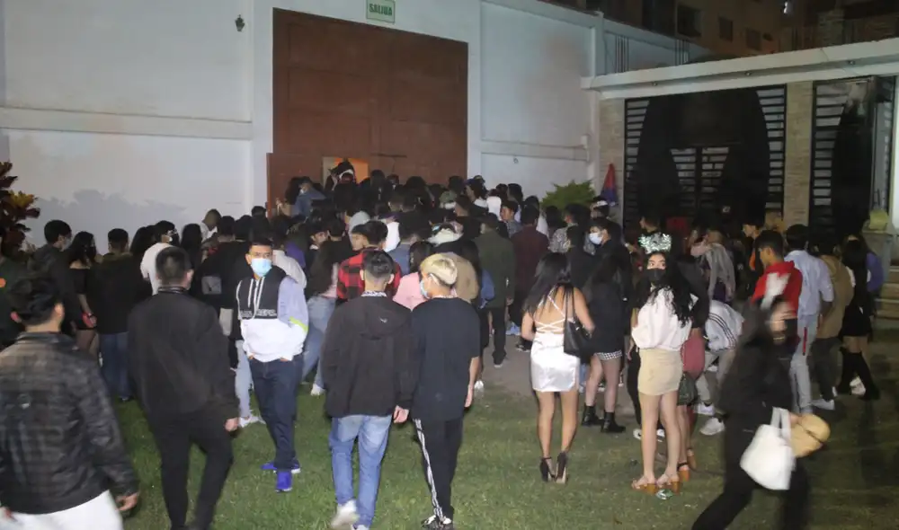 Un hecho preocupante fue hallar a más de 1.500 personas en el local Villa Campestre. Foto: MPT Un hecho preocupante fue hallar a más de 1.500 personas en el local Villa Campestre. Foto: MPT