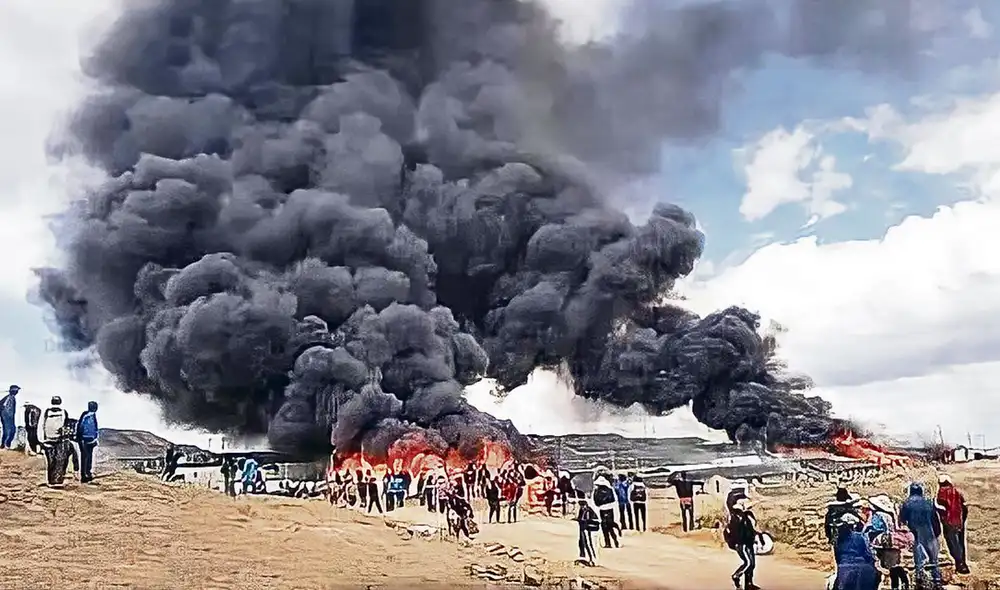 El paro se había realizado en Lucanas, Parinacochas y Paucar del Sara Sara. Las comunidades han aceptado dialogar. Foto: difusión El paro se había realizado en Lucanas, Parinacochas y Paucar del Sara Sara. Las comunidades han aceptado dialogar. Foto: difusión