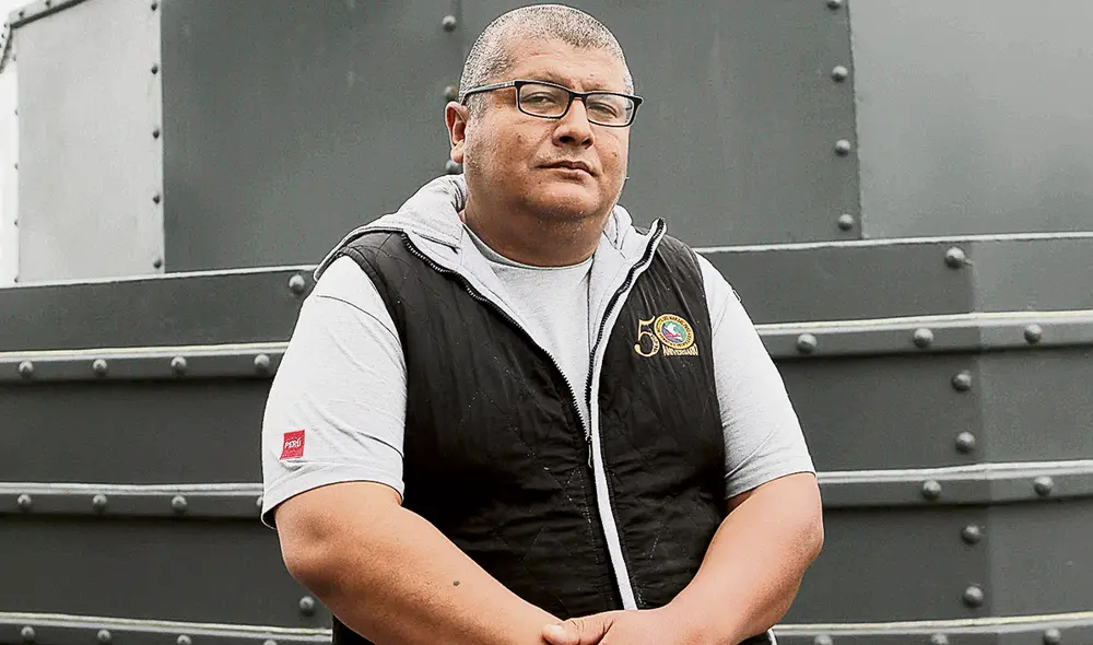 Testigo clave. Miguel Flores Huamán, ingeniero hidroacústico de Imarpe. Foto: Gerardo Marín/ La República
