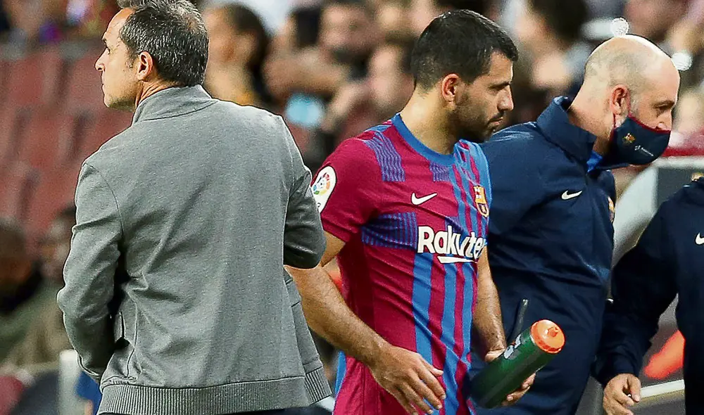 De a pocos. Agüero suma 151′ con Barcelona en la Liga. Foto: EFE De a pocos. Agüero suma 151′ con Barcelona en la Liga. Foto: EFE