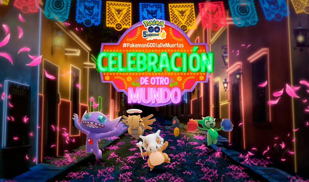 Marowak de Alola estará apareciendo en estado salvaje en Pokémon GO por el día de los Muertos. Foto: Pokémon GO