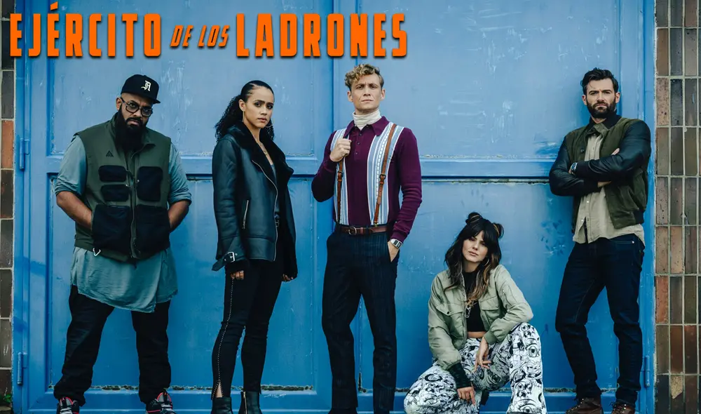 Un grupo de ladrones intenta realizar un atraco millonario en medio del caos zombie. Foto: Netflix