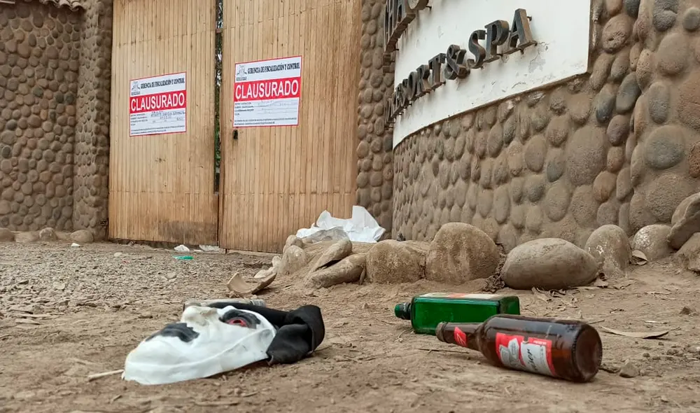 El establecimiento fue clausurado por el personal de la Municipalidad de Pachacamac. Foto: Deysi Portuguez/ URPI-LR