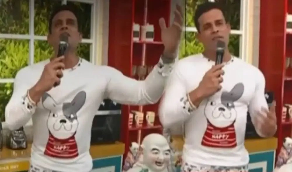 Christian Domínguez no quiere problemas con Pamela Franco. Foto: captura América TV